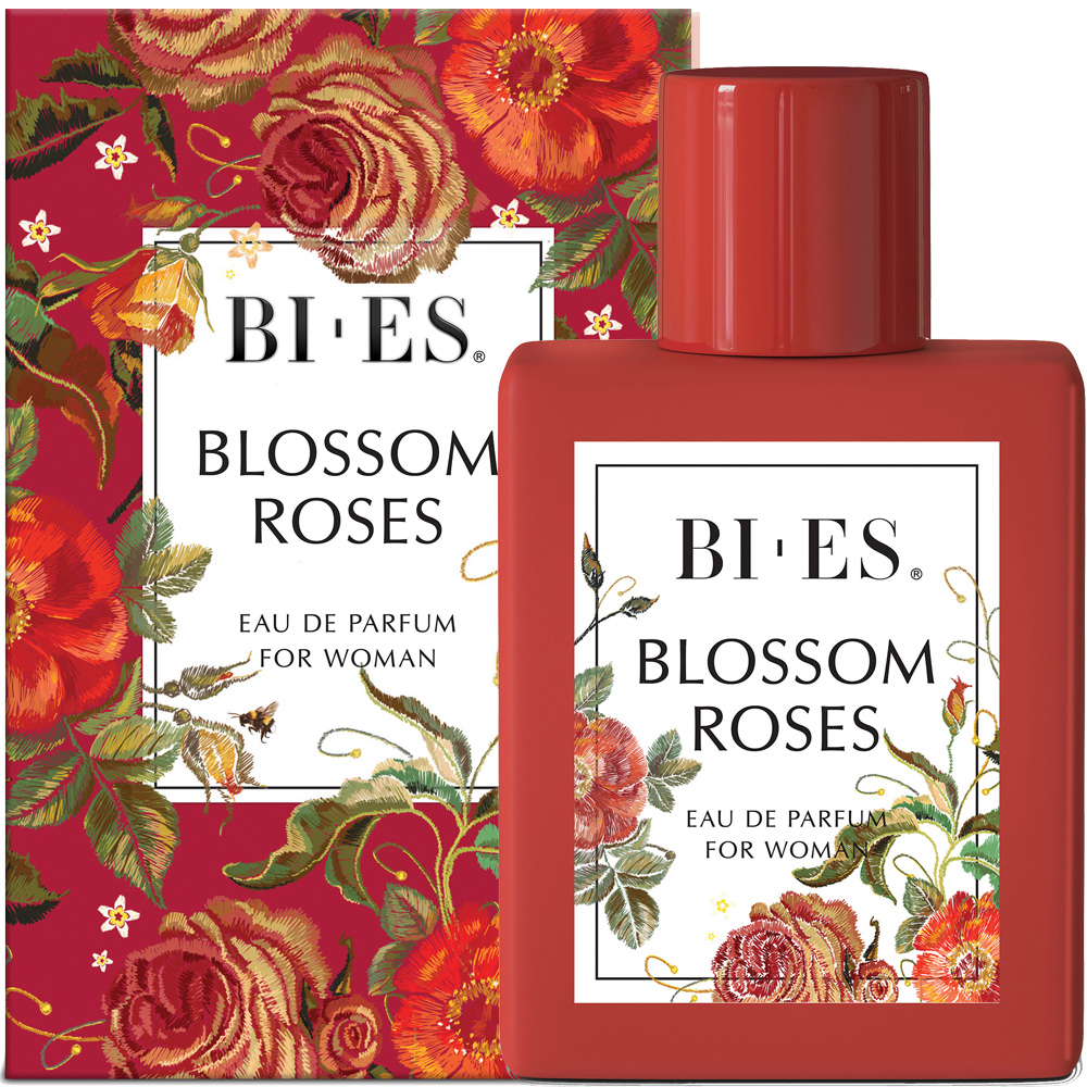 Eau De Parfum Femme Blossom Roses Bi Es Saga Cosmetics