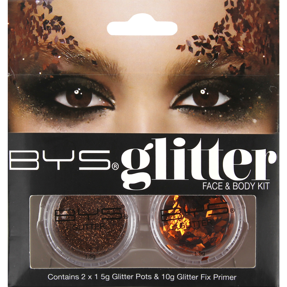 Kit Glitter face & body - Bronze Bys