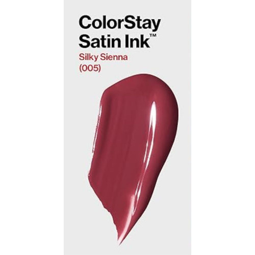 Teinte rouge à lèvres liquide ColorStay Satin INK - 005 Silky Sienna