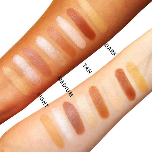 Swatch stick Magic duo highlight et contour - Tan