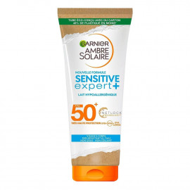 Lait solaire sensitive expert + Garnier à petit prix chez SAGA COSMETICS