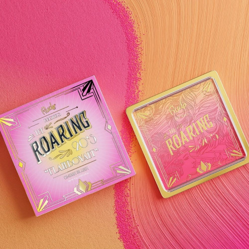 Découvrez le Blush ombre roaring - Flamboyant de RUDE