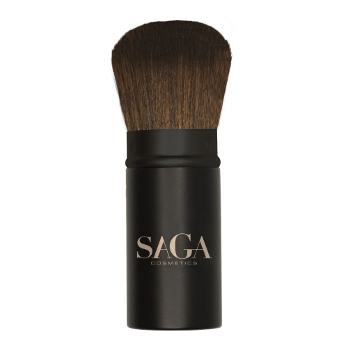 Pinceau poudre voyage rétractable - SAGA COSMETICS