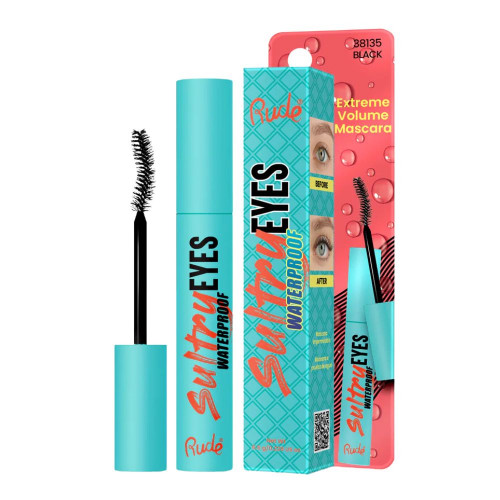 Mascara sultry eyes - waterproof packaging| RUDE COSMETICS