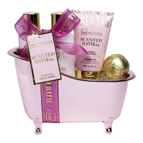 Coffret soin - Baignoire rose