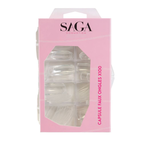 Capsules faux ongles x100 | SAGA COSMETICS