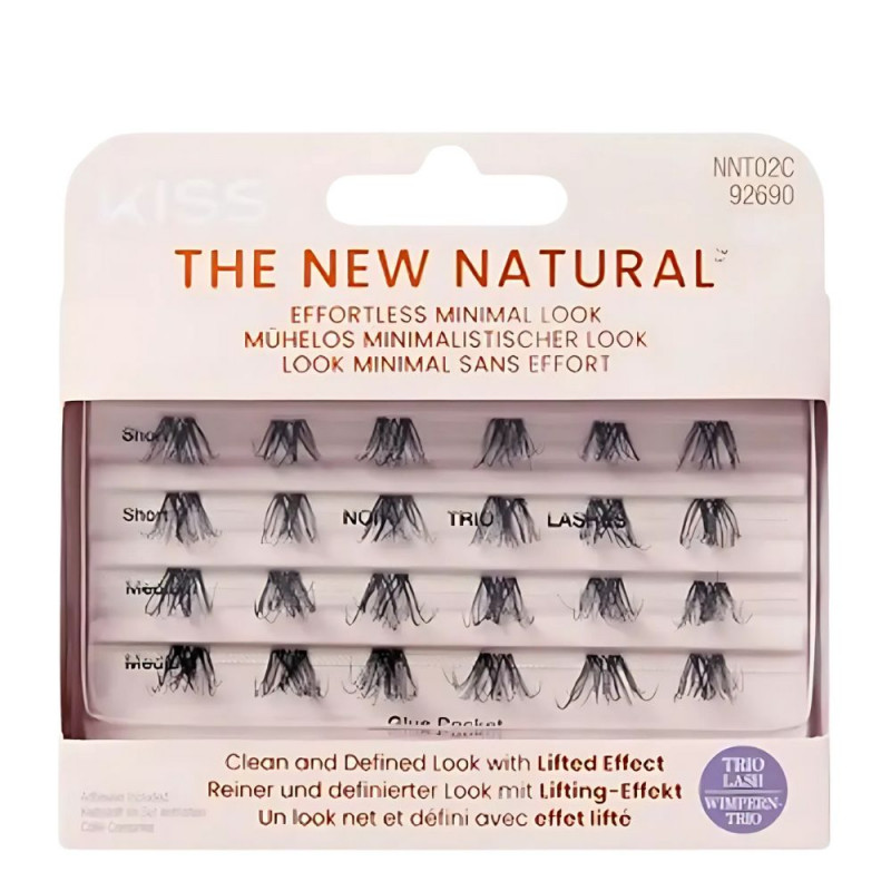 Faux cils the new natural - Trio KISS USA