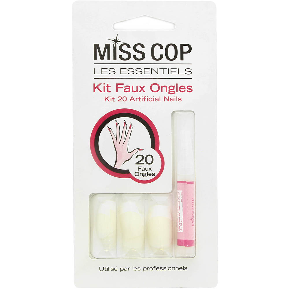 Kit 20 Faux Ongles Les Copines Saga Cosmetics